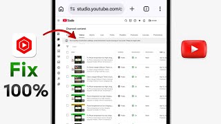 Error loading monetization settings some information may be missing or inaccurate Please try again