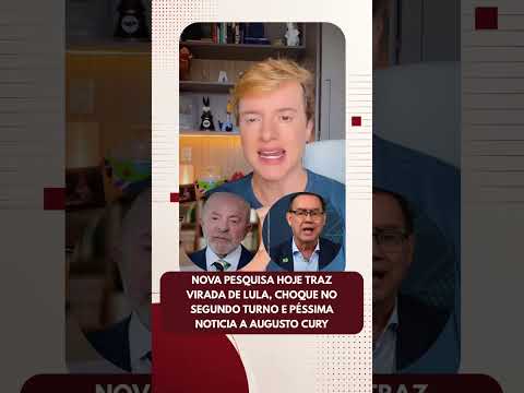 Nova pesquisa hoje traz virada de Lula, choque no segundo turno e péssima noticia a August