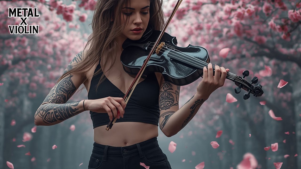Instrumental Metal x Rock Violin – Intense Meets Ethereal, Powerful Meets Dreamy - MetalSynthAI