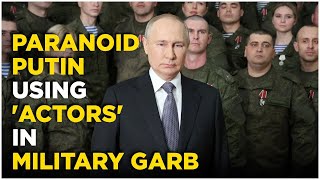Russia War Live : Putin Appeared Flanked By Troops, Used 'Actors' In Onmious New Year Speech