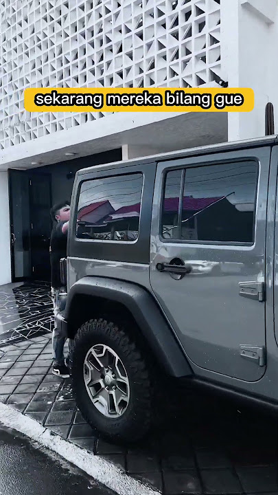 Terkadang kenyataan itu memang pahit #jeep #rubicon