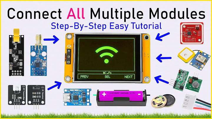 How To Connect All Multiple Modules to CYD – GPS, NFC, IR, RF, CC1101, NRF24 & Speaker Setup!
