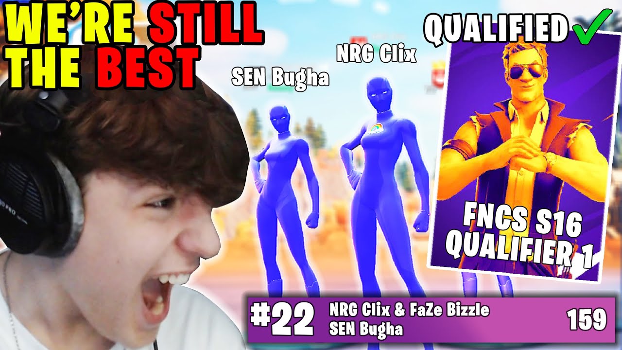 Clix POPS OFF In FNCS Qualifiers & Explains Why His Trio is Still The ...