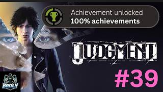 Judgment || Complete Playthrough for 100% Achievements