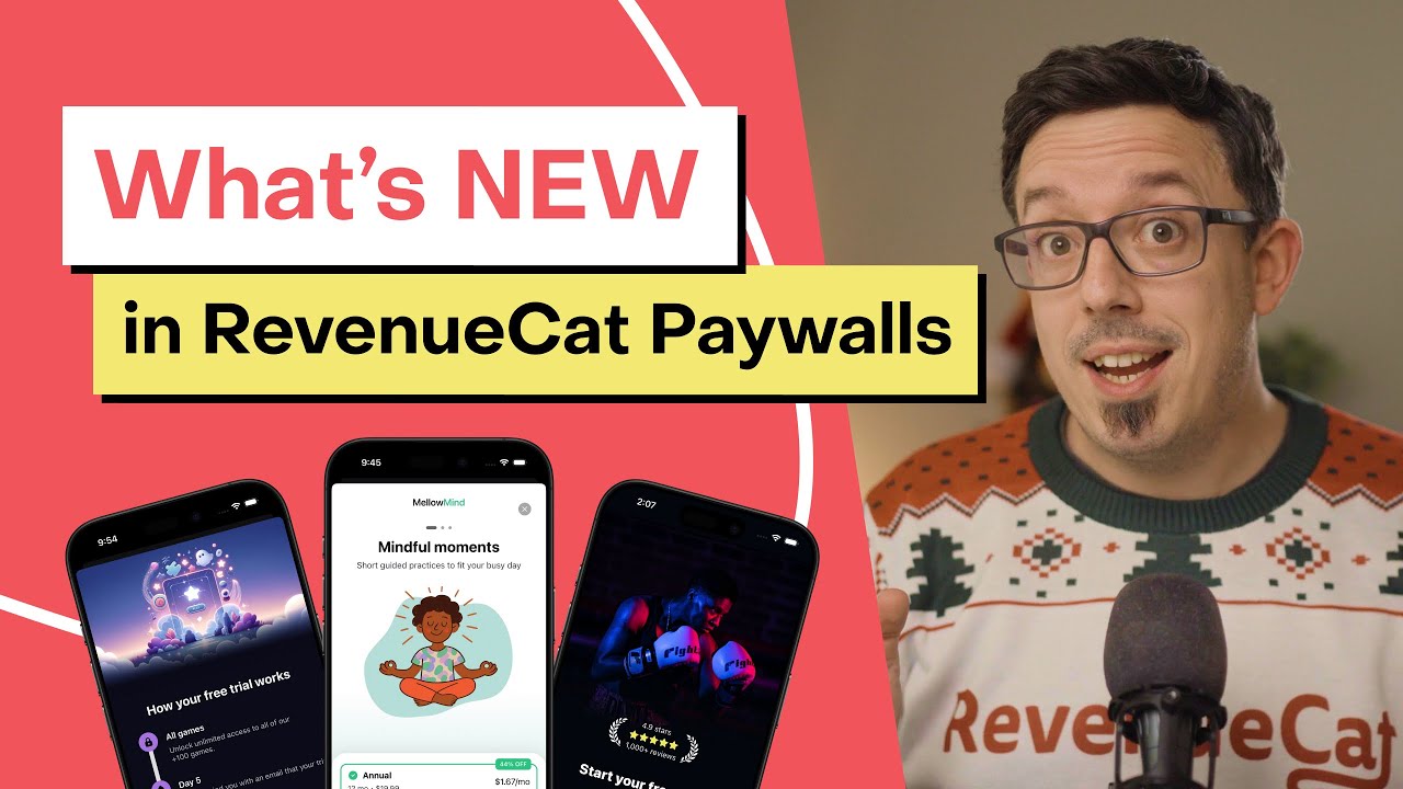What's new in RevenueCat Paywalls - December 2025 Edition - YouTube
