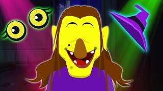 Midnight Magic - Missing Face | Crazy & Funny Witch Face Puzzle | Finger Family Songs By Teehee Town