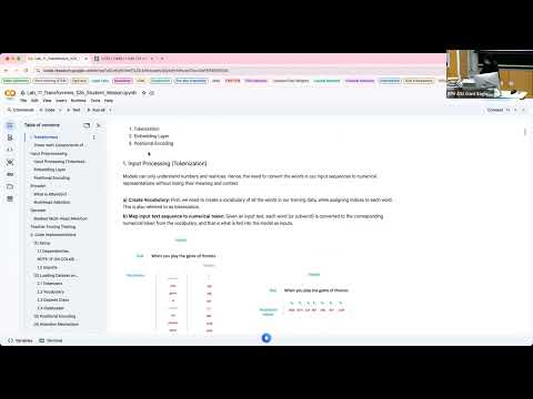 CMU Introduction to Deep Learning 11785, Spring 2026: Lab 11