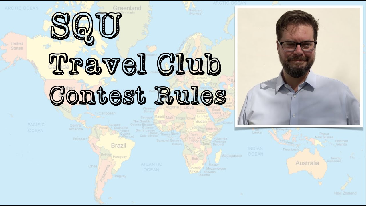SQU Travel Club contest rules