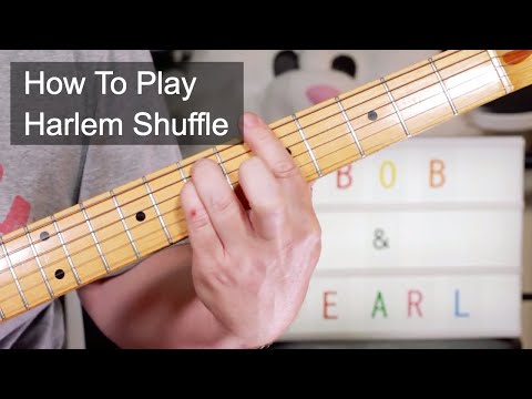 'Harlem Shuffle' Bob & Earl Guitar Lesson