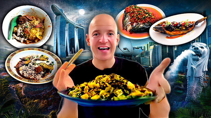 ¡La legendaria comida callejera de Singapur! La comida más barata de la ciudad de los millonarios