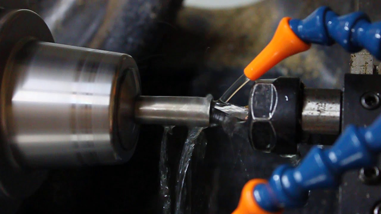 Tormach Slant Pro drilling grade 2 titanium