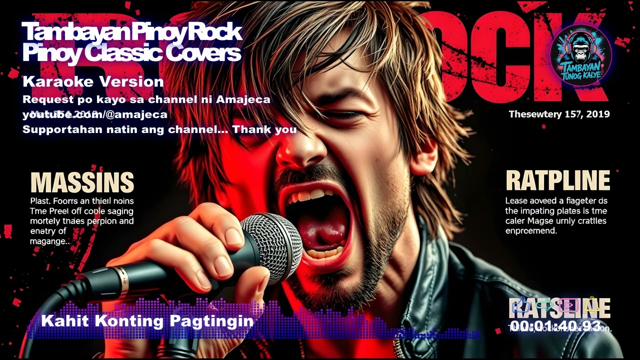 Kahit Konting Pagtingin by Ric Segreto (AI | Remix | Rock Ballad Cover)