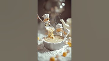 Tiny Chefs Bake a Cozy Cake 🍰 | Whimsical Miniature AI Animation