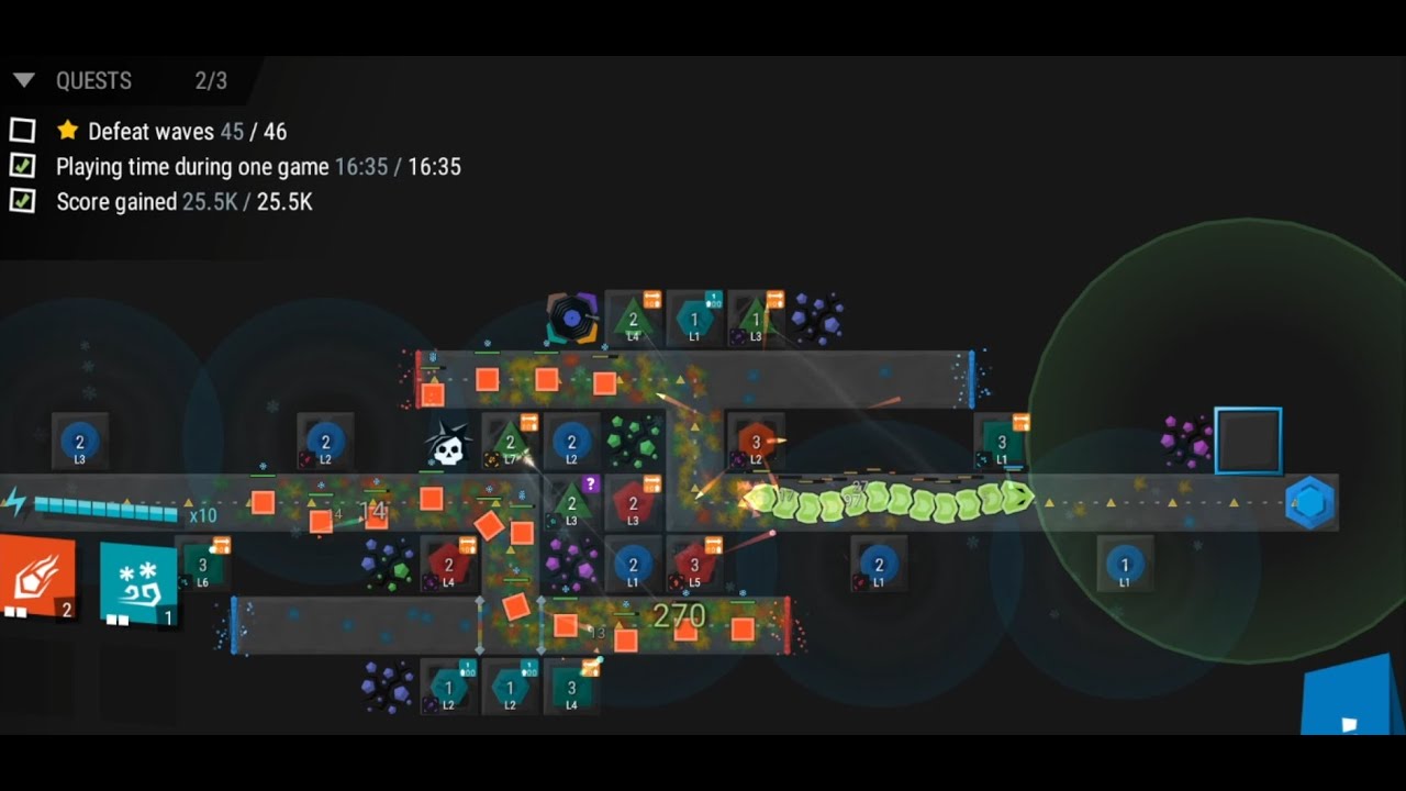 Infinitode 2 - Let's Play - level 2.8 FAIL