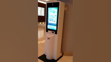 Kiosk with NFC reader, Octopus payment solution, cam, thermal printer, scanner, e-directory,