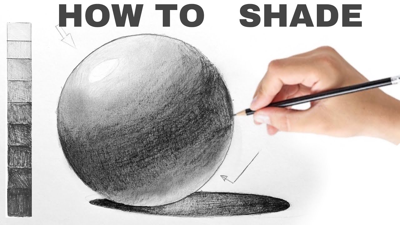 How To Shade A Drawing Full Tutorial YouTube