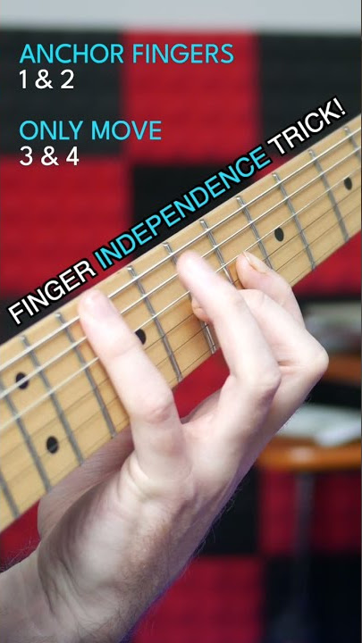 The BEST Finger Independence Exercise For Guitar!!