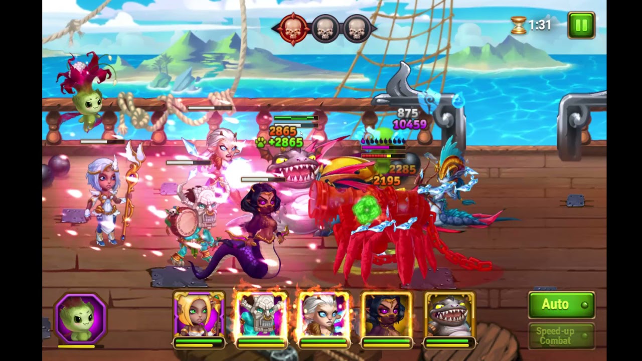 Kraken's cave - hero wars campaign chapter 10