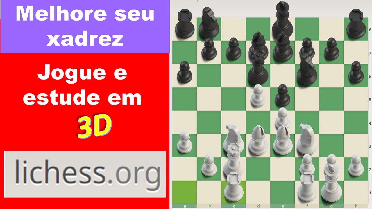 Como dar aulas de xadrez online pelo lichess 