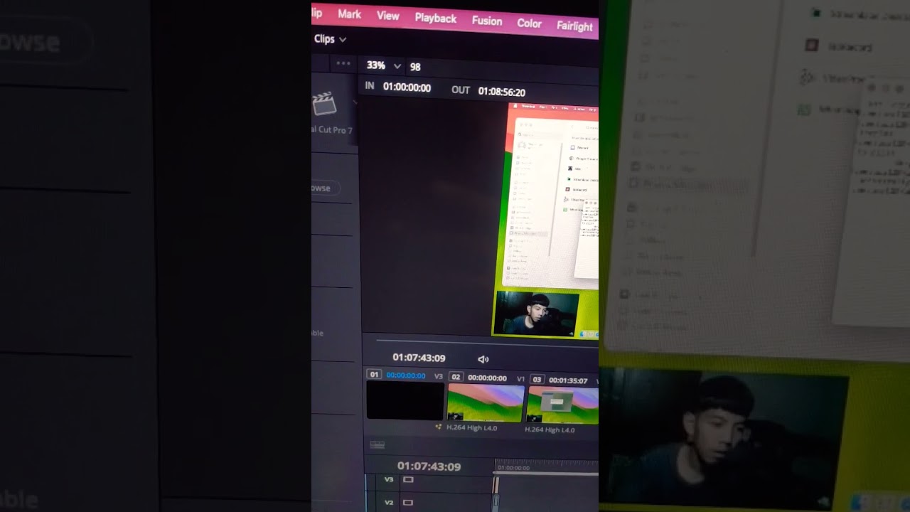 Rx 550 power collor hackintosh render H265 1080p davincy 90 fps 
