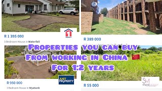 Benefits of South Africansworking in China/ how much they save in 12 months/buying property