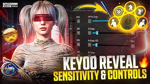 Keyoo Revealed SENSITIVITY & CONTROLS 💀 Keyoo Vs 4+ Streamers 🔥