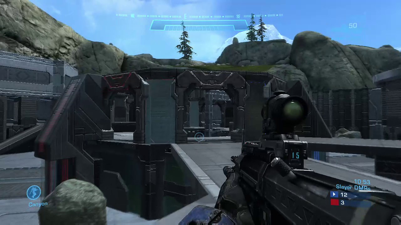 Halo Reach 1v1: l z E z K o l
