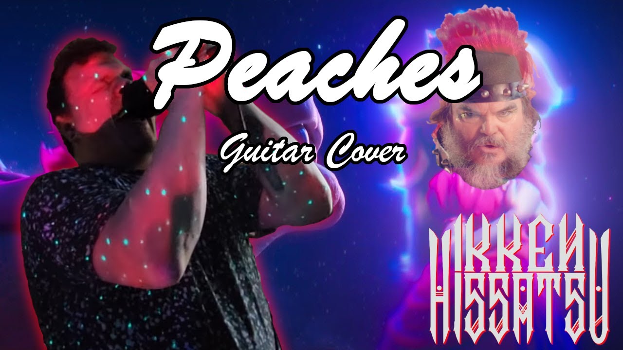 Peaches from the Super Mario Movie Guitar Cover YouTube