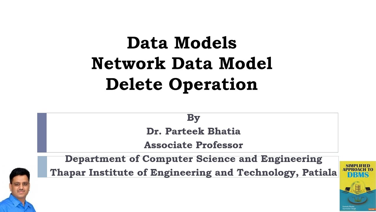 Network Data Model: Delete Operation - YouTube