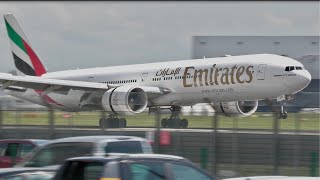35 BIG PLANES LANDINGS from Up Close | 🇬🇧 London Heathrow Airport Plane Spotting [LHR]