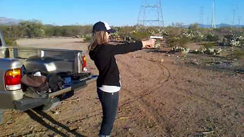 Heather with my new Kimber