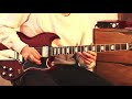 Jaming on a blues track (JTC Jam of the Month-January 2021) - clean Gibson SG