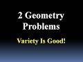 2 Geometry (Area) Problems