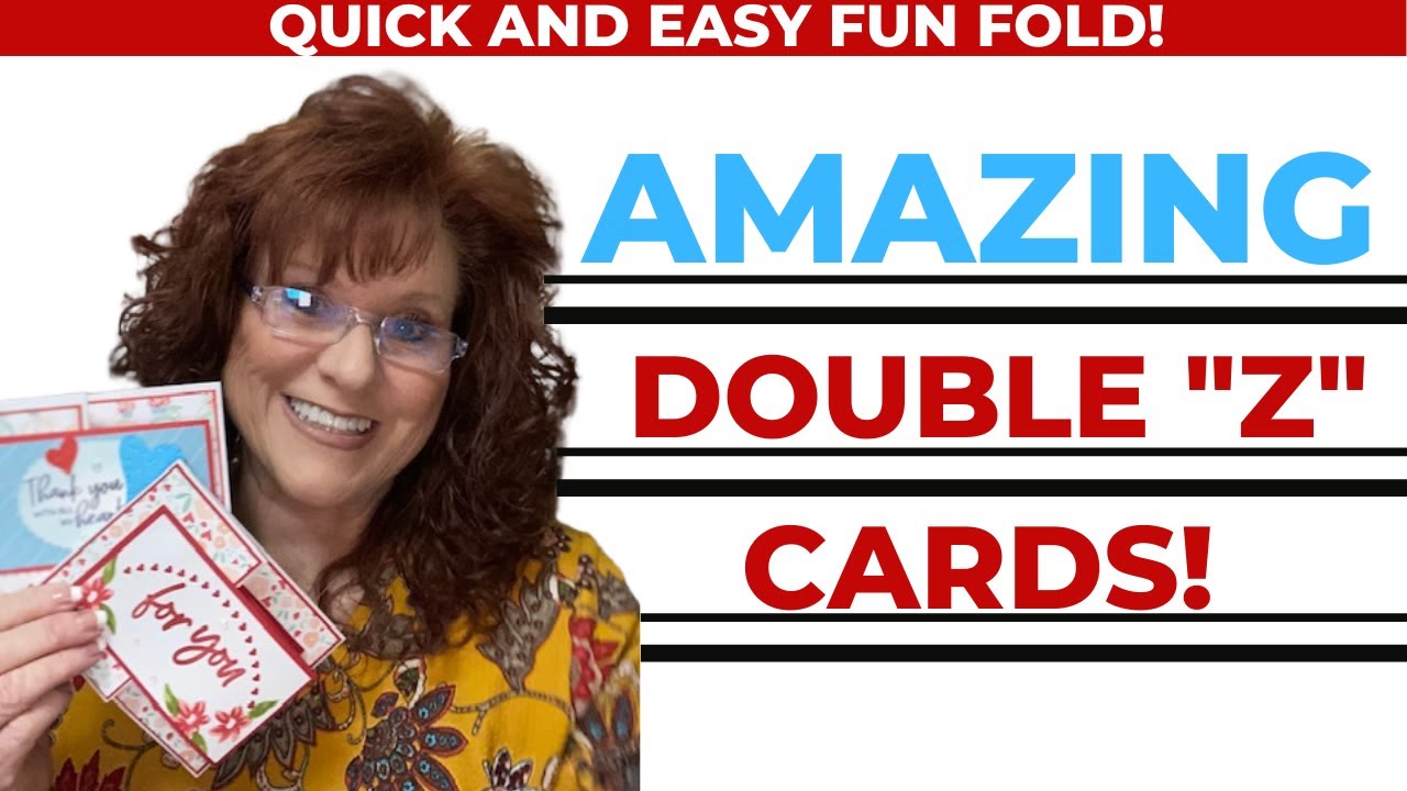 🌻These Double Z Fun Folds are QUICK and EASY to make! - YouTube