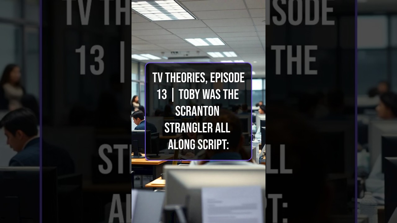 TV Theories, Episode 13 | Toby Was the Scranton Strangler All Along