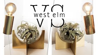 WE TRIED DIYING EXPENSIVE WEST ELM DECOR