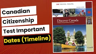 Canadian Citizenship Test Important Dates (Timeline) by Proud Immigrant 2,542 views 10 months ago 8 minutes, 4 seconds