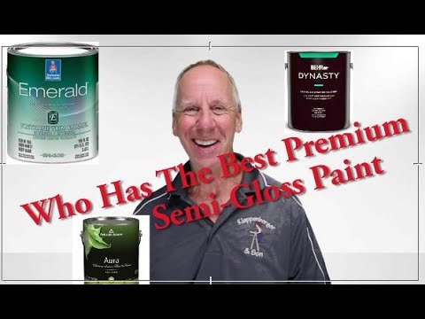 Best White Semi-Gloss Paint: Dynasty, Emerald and Aura?