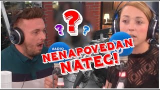 NATEGNI IN POBEGNI #12:  Roškarju se je UTRGALO, ko je videl, kdo je prišel v studio!