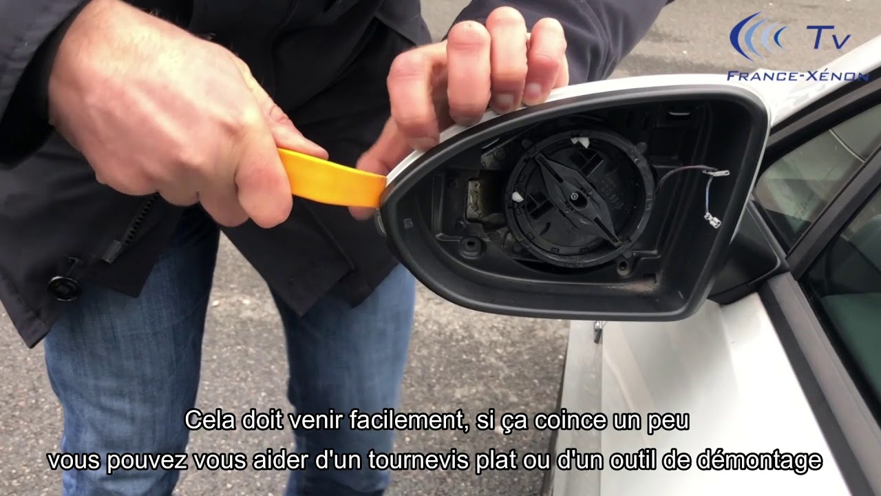2009-2011 Miroir Glace rétroviseur droit pour RENAULT SCENIC III phase 1 dégi