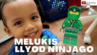 MELUKIS CARTOON CHARACTER #ninjago #lego