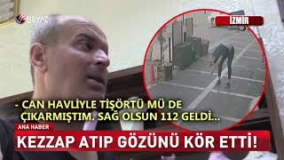 Tanımadığı biri yüzüne kezzap attı!