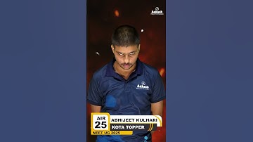 NEET 2025 की Tension Ko Diya Tashan Wala Solution – Kota Ka Topper, Abhijeet Kulhari!