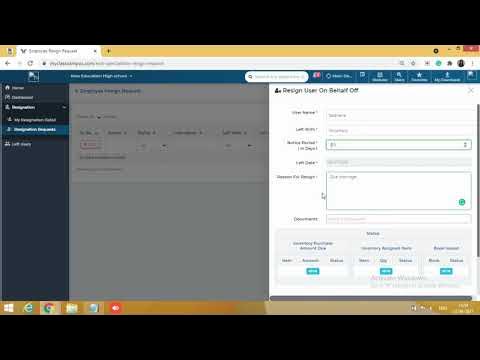 EXIT STAFF - Dashboard & Resignation - Web - YouTube