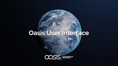 1d. Oasis User Interface (UI)