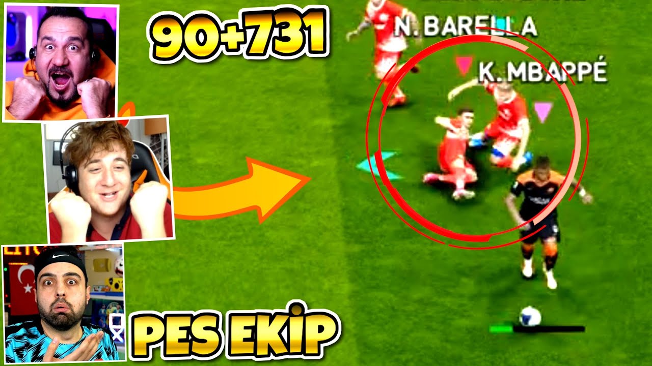 EMJAN BENİM TAKIM ARKADAŞININ AYAĞINI KIRDI ! 90+531 ! PES EKİP 2021 !