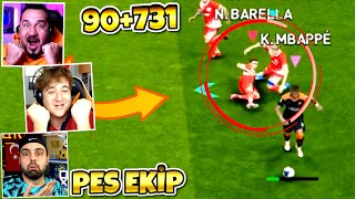 EMJAN BENİM TAKIM ARKADAŞININ AYAĞINI KIRDI ! 90+531 ! PES EKİP 2021 !