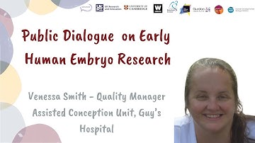 Venessa Smith, Quality Manager, Assisted Conception Unit, Guy’s Hospital