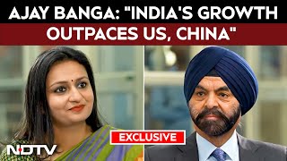 Celebrity Ajay Banga Interview | World Bank President Says "India Outpaces US, China With 7.5% Growth" Wealth