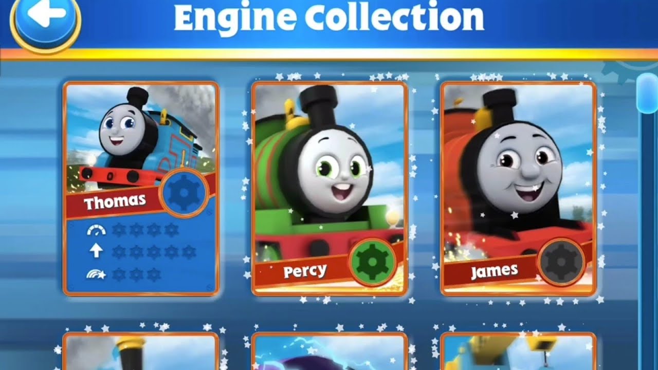 Every Thomas Engine Racing Go Go Thomas Unlock Every engine and Every Race Track (Percy becomes a ...